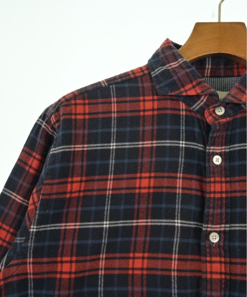 Nolley's（ノーリーズ）カジュアルシャツ 赤 サイズ:XL メンズ/2200550202048