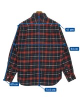 Nolley's（ノーリーズ）カジュアルシャツ 赤 サイズ:XL メンズ/2200550202048