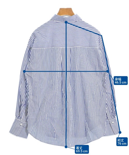 Nolley's（ノーリーズ）カジュアルシャツ 白 サイズ:36(S位) レディース/2200612935020