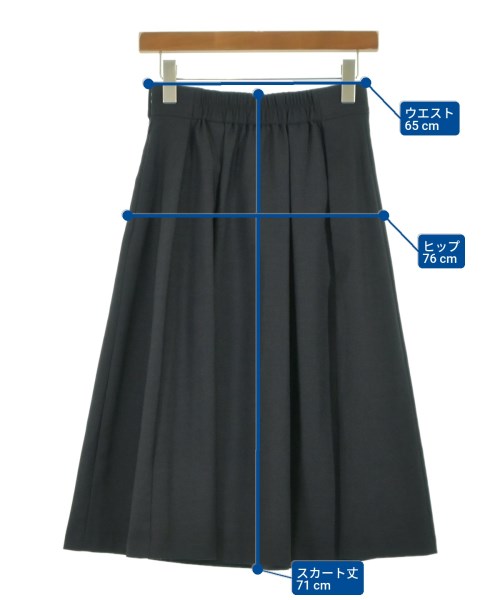 Nolley's（ノーリーズ）ロング・マキシ丈スカート 紺 サイズ:36(S位) レディース/2200613118255