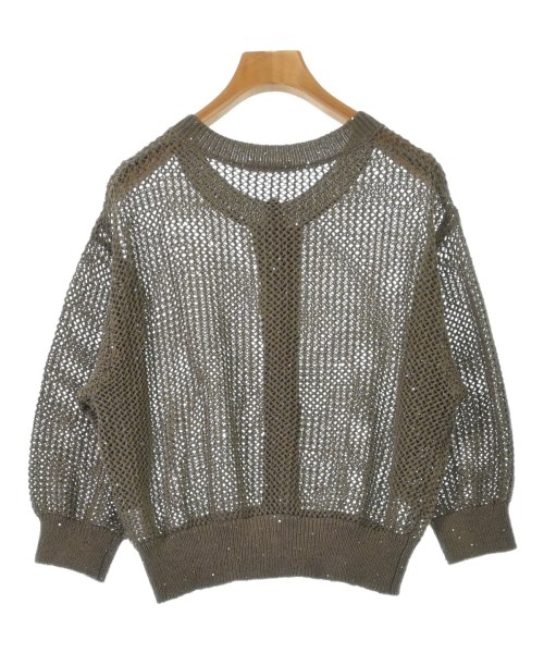 Nolley's（ノーリーズ）カーディガン カーキ サイズ:38(M位) レディース/2200623415023