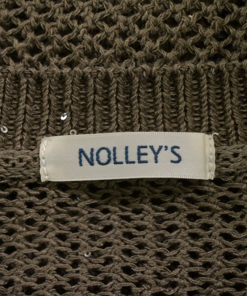 Nolley's（ノーリーズ）カーディガン カーキ サイズ:38(M位) レディース/2200623415023