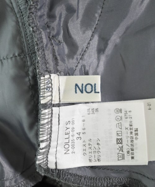 Nolley's（ノーリーズ）スラックス グレー サイズ:34(XS位) レディース/2200611016041