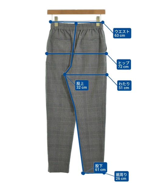 Nolley's（ノーリーズ）スラックス グレー サイズ:34(XS位) レディース/2200611016041