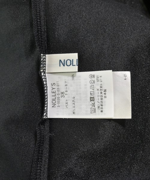 Nolley's（ノーリーズ）ブラウス 黒 サイズ:38(M位) レディース/2200610456091