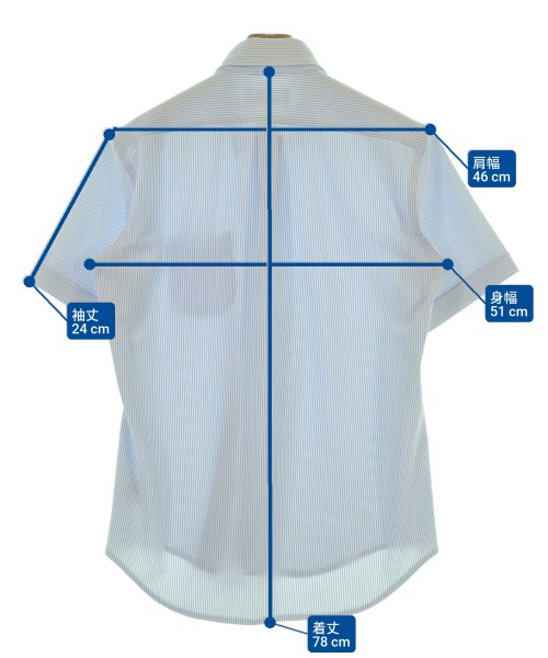 Nolley's（ノーリーズ）カジュアルシャツ 白 サイズ:L メンズ/2200616112113