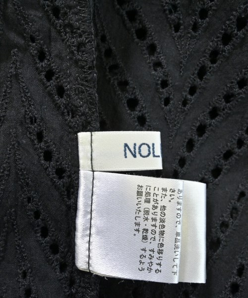 Nolley's（ノーリーズ）ブラウス 黒 サイズ:38(M位) レディース/2200616583227
