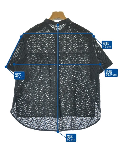 Nolley's（ノーリーズ）ブラウス 黒 サイズ:38(M位) レディース/2200616583227