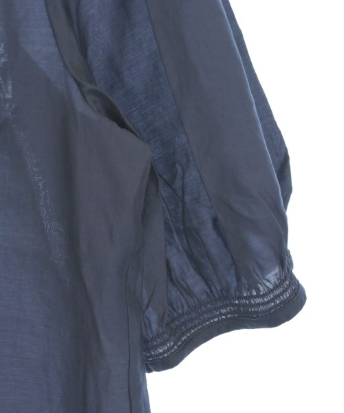 Nolley's（ノーリーズ）ブラウス 紺 サイズ:38(M位) レディース/2200618267101