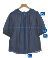 Nolley's（ノーリーズ）ブラウス 紺 サイズ:38(M位) レディース/2200618267101