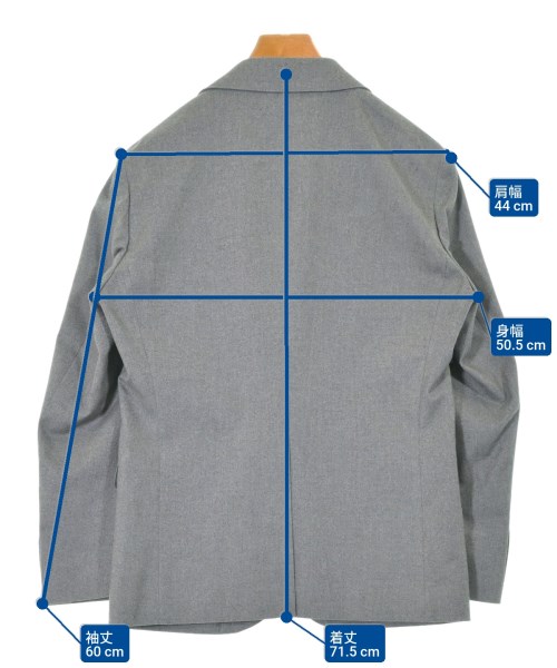 Nolley's（ノーリーズ）テーラードジャケット グレー サイズ:M メンズ/2200631928089