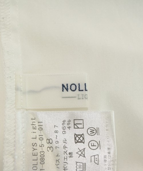 Nolley's（ノーリーズ）カジュアルシャツ 白 サイズ:38(M位) レディース/2200631464037