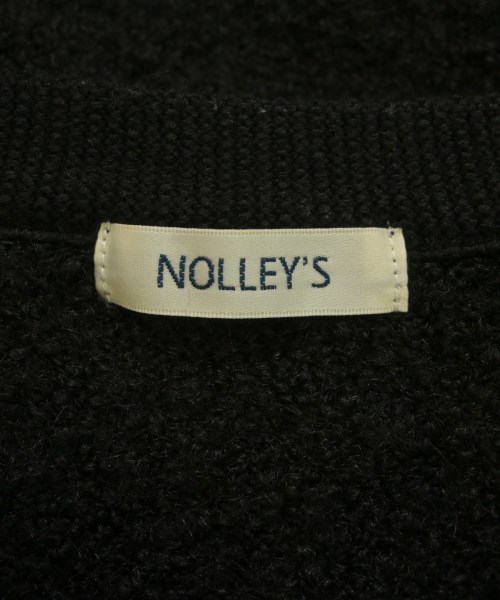 Nolley's（ノーリーズ）カーディガン 黒 サイズ:38(M位) レディース/2200632507047