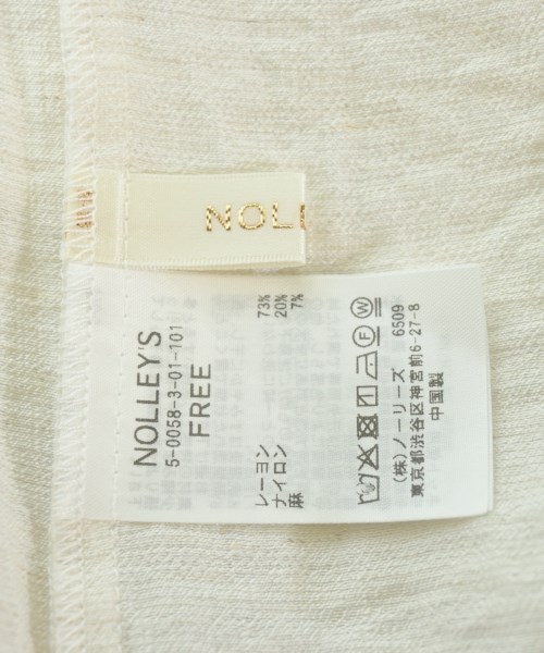 Nolley's（ノーリーズ）ブラウス 白 サイズ:F レディース/2200608198033