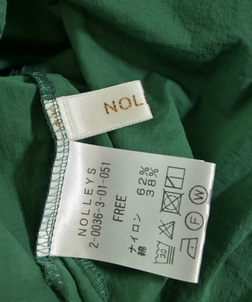 Nolley's（ノーリーズ）ブラウス 緑 サイズ:F レディース/2200608664040