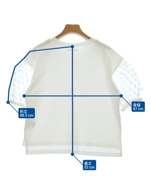 Nolley's（ノーリーズ）Tシャツ・カットソー 白 サイズ:F レディース/2200609344026