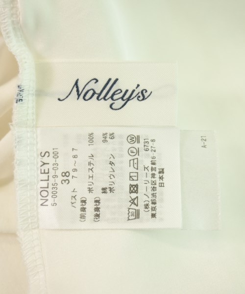 Nolley's（ノーリーズ）タンクトップ 白 サイズ:38(M位) レディース/2200608431093