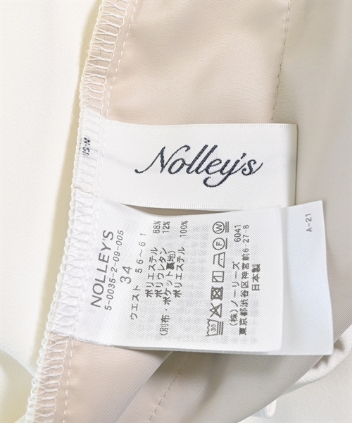 Nolley's（ノーリーズ）その他 白 サイズ:34(XS位) レディース/2200608592022