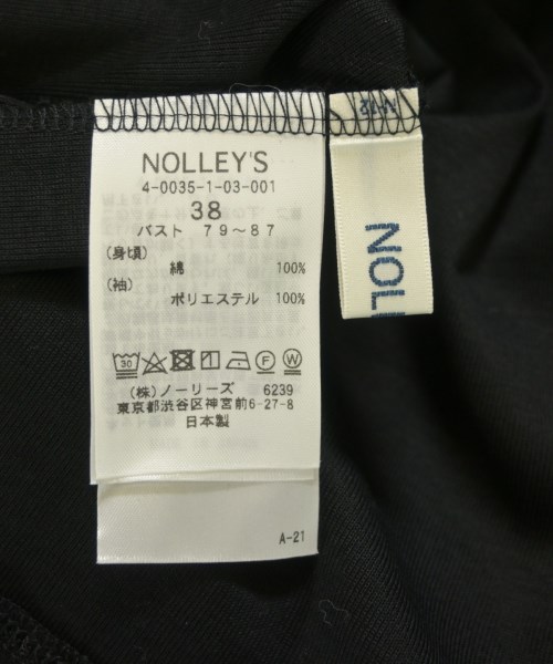 Nolley's（ノーリーズ）Tシャツ・カットソー 黒 サイズ:38(M位) レディース/2200608592077