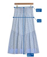 Nolley's（ノーリーズ）ロング・マキシ丈スカート 白 サイズ:38(M位) レディース/2200609572078