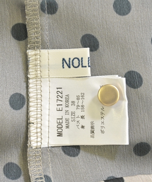 Nolley's（ノーリーズ）ブラウス グレー サイズ:38(M位) レディース/2200610098031
