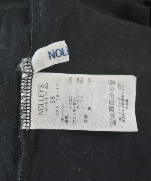 Nolley's（ノーリーズ）Tシャツ・カットソー 黒 サイズ:38(M位) レディース/2200607837056