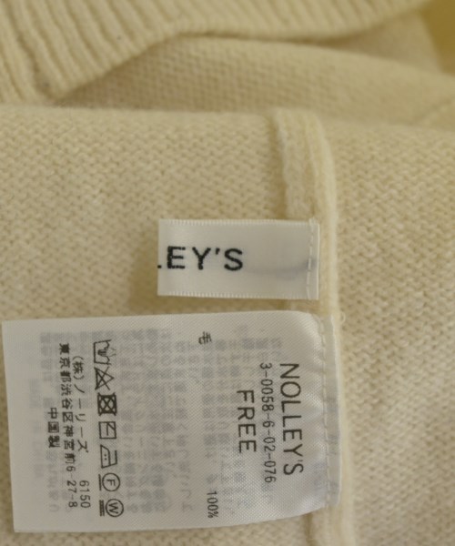 Nolley's（ノーリーズ）カーディガン 白 サイズ:F レディース/2200609520123