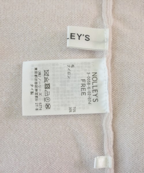 Nolley's（ノーリーズ）ニット・セーター 白 サイズ:F レディース/2200614292022