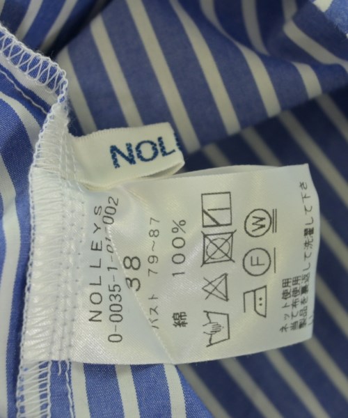 Nolley's（ノーリーズ）ブラウス 青 サイズ:38(M位) レディース/2200614332018