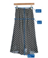 Nolley's（ノーリーズ）ロング・マキシ丈スカート 黒 サイズ:36(S位) レディース/2200609399071