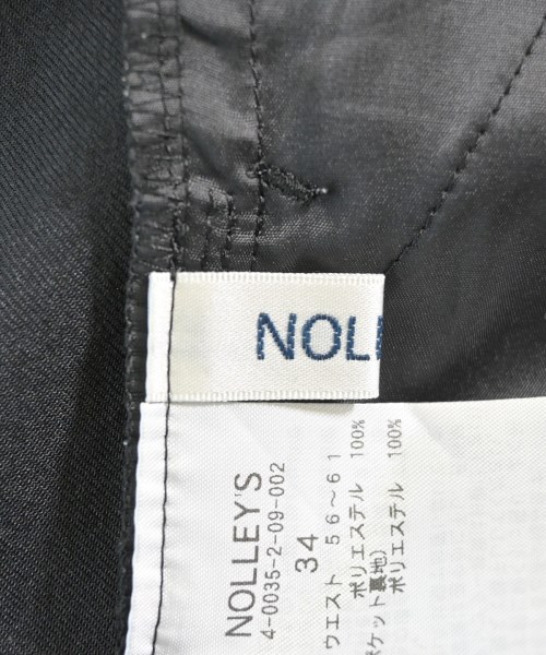 Nolley's（ノーリーズ）スラックス 黒 サイズ:34(XS位) レディース/2200615493039
