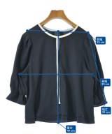 Nolley's（ノーリーズ）ブラウス 紺 サイズ:38(M位) レディース/2200615493053