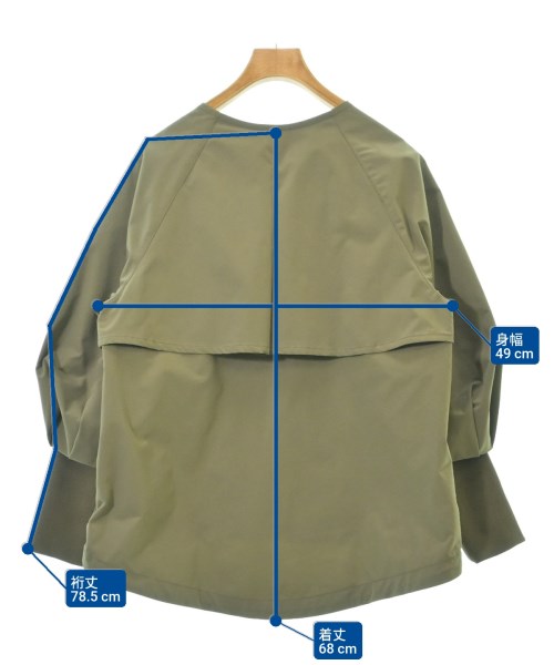 Nolley's（ノーリーズ）ブルゾン カーキ サイズ:38(M位) レディース/2200617446064