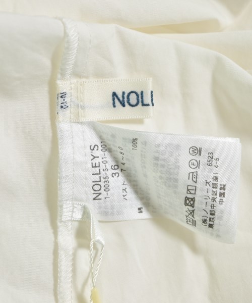 Nolley's（ノーリーズ）ブラウス 白 サイズ:36(S位) レディース/2200613543064