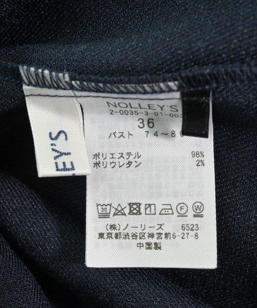 Nolley's（ノーリーズ）ブラウス 紺 サイズ:36(S位) レディース/2200614202052