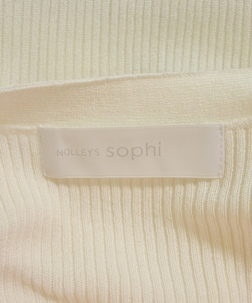 Nolley's（ノーリーズ）カーディガン 白 サイズ:38(M位) レディース/2200614568035