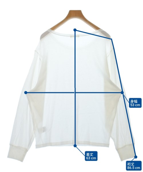 Nolley's（ノーリーズ）Tシャツ・カットソー 白 サイズ:F レディース/2200615123226