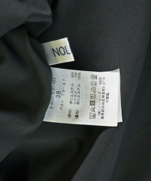 Nolley's（ノーリーズ）ワンピース 黒 サイズ:38(M位) レディース/2200612819115