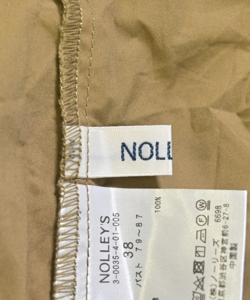 Nolley's（ノーリーズ）ブラウス カーキ サイズ:38(M位) レディース/2200616175095