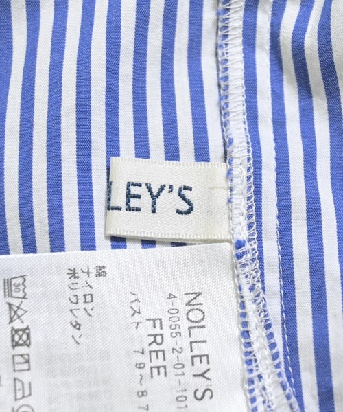 Nolley's（ノーリーズ）カジュアルシャツ 青 サイズ:F レディース/2200618893034