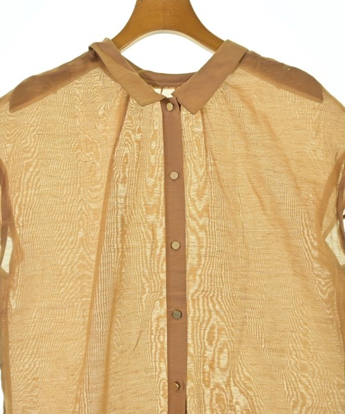 Nolley's（ノーリーズ）ブラウス 茶 サイズ:36(S位) レディース/2200611865113