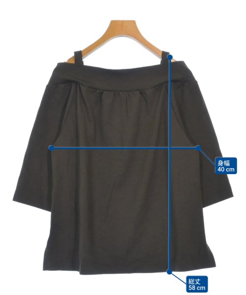 Nolley's（ノーリーズ）Tシャツ・カットソー 茶 サイズ:38(M位) レディース/2200620301091