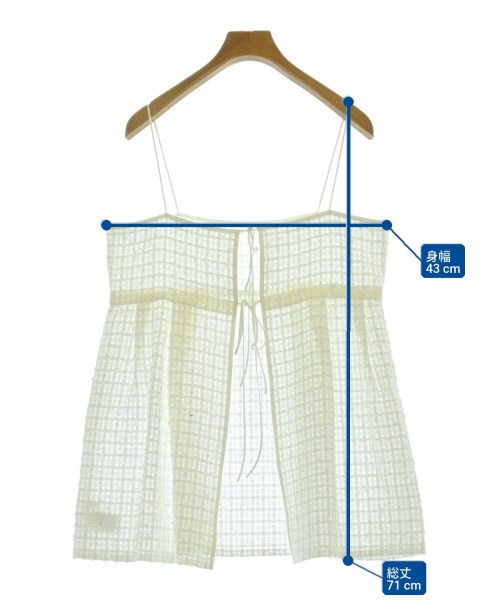 Nolley's（ノーリーズ）ブラウス 白 サイズ:38(M位) レディース/2200618040124