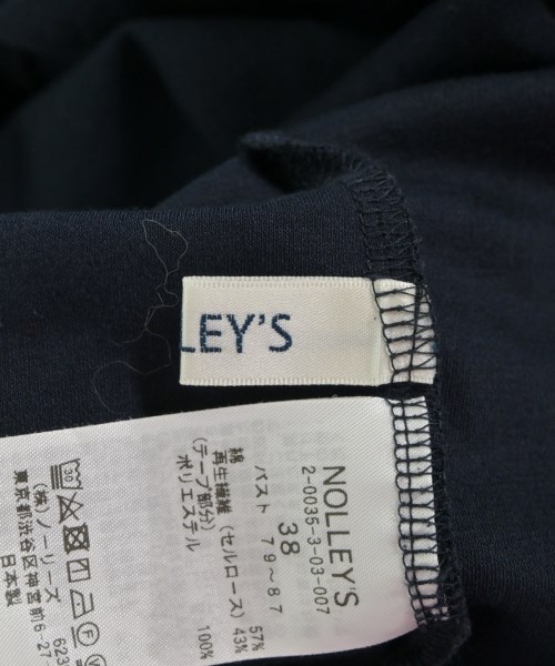 Nolley's（ノーリーズ）Tシャツ・カットソー 紺 サイズ:38(M位) レディース/2200607857047