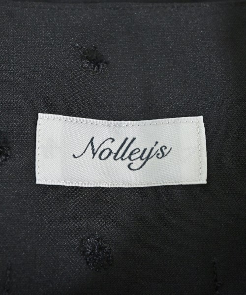 Nolley's（ノーリーズ）ノーカラージャケット 黒 サイズ:38(M位) レディース/2200605651029