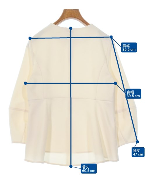 Nolley's（ノーリーズ）カジュアルシャツ 白 サイズ:36(S位) レディース/2200666666062