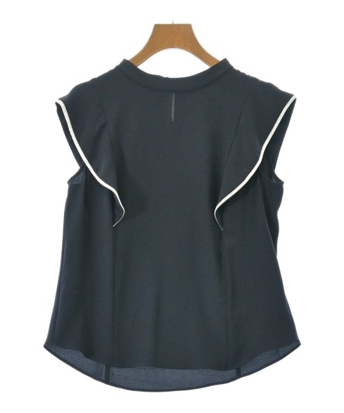 Nolley's(ノーリーズ)ブラウス 紺 サイズ:36(S位)/2200666666130