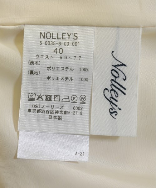 Nolley's（ノーリーズ）スラックス 白 サイズ:40(M位) レディース/2200667801110