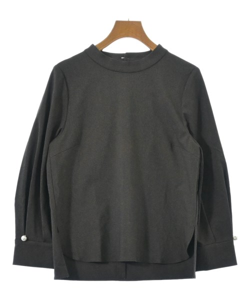 Nolley's(ノーリーズ)ブラウス 茶 サイズ:38(M位)/2200671338046