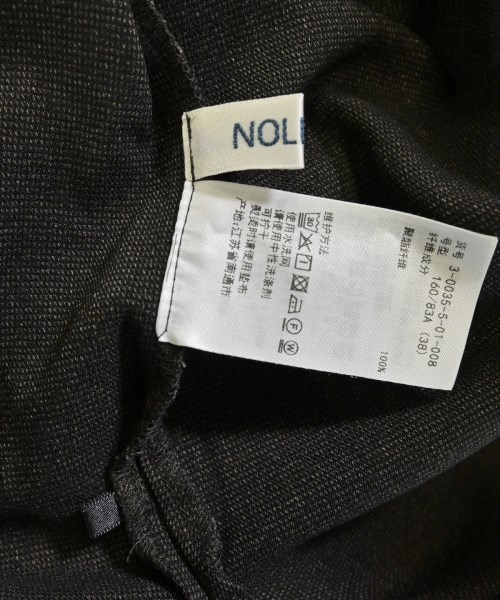 Nolley's（ノーリーズ）ブラウス 茶 サイズ:38(M位) レディース/2200671338046